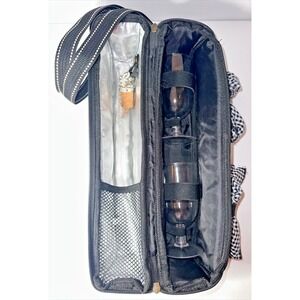 HTF Ticketmaster PICNIC AT ASCOT Wine‎ for 2 Insulated Bag Carrier Adj. Strap